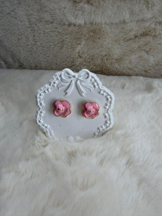 Pink Camille Earrings